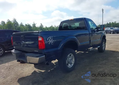 2014 Ford F-250 Xlt из США, поврежденный, VIN 1FTBF2B63EEB15853